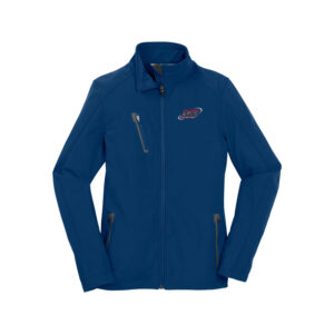 Brunswick CoolWick Women's Welded Soft Shell Bowling Jacket - Estate Blue
