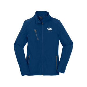 Motiv CoolWick Women's Welded Soft Shell Bowling Jacket - Estate Blue