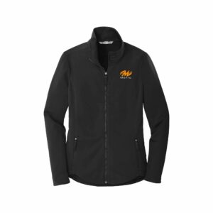 Motiv CoolWick Women's Smooth Fleece Bowling Jacket - Black