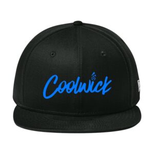 CoolWick CoolWick New Era Flat Bill Snapback Bowling Hat - Black