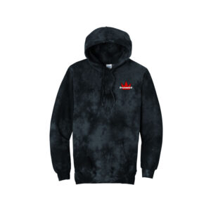 Brunswick CoolWick Men's Crystal Tie Dye Bowling Hoodie - Black