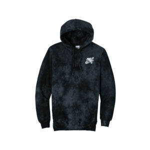 Swag CoolWick Men's Crystal Tie Dye Bowling Hoodie - Black