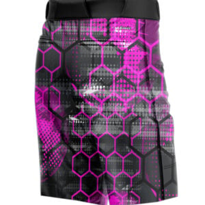 Pink Honeycomb CoolWick Bowling Shorts