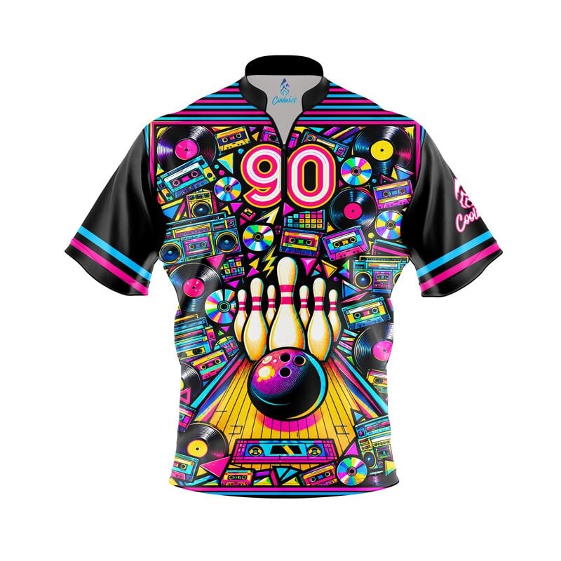 90s Bowling Fast Track CoolWick Bowling Jersey
