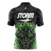 Storm Green Fury Rocket Bowling Jersey - Image 2