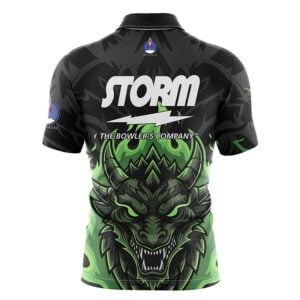 Alternative view of Storm Green Fury Rocket Bowling Jersey