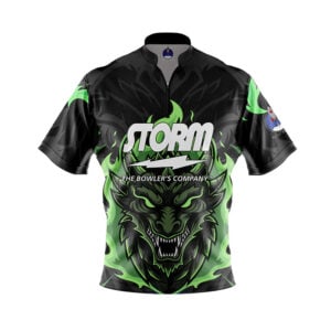 Storm Green Fury Rocket Bowling Jersey