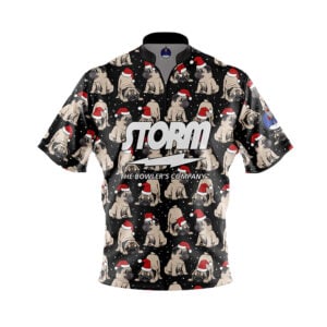 Storm Santa's Pugs Rocket Bowling Jersey