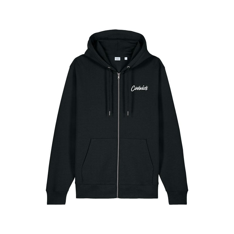 CoolWick CoolWick Comfort Men's Bowling Full-Zip Hoodie - Black