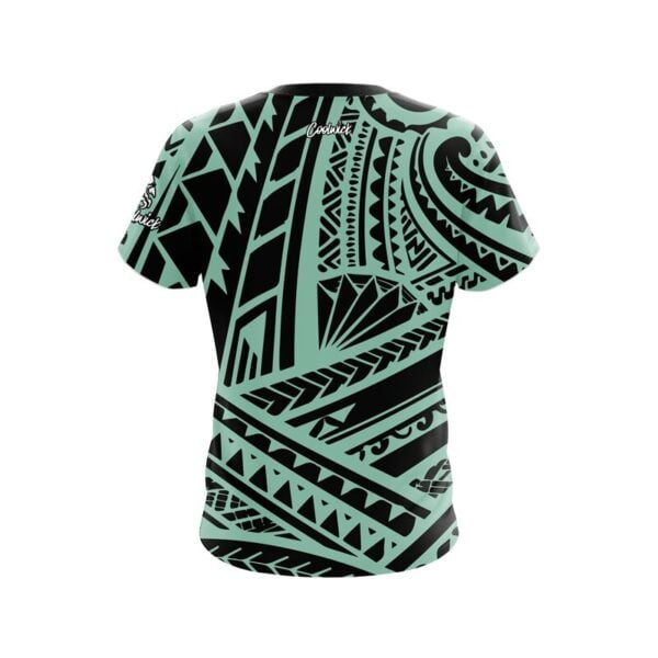 Aqua Tribe Semi-Custom CoolWick Bowling Jersey - Image 2