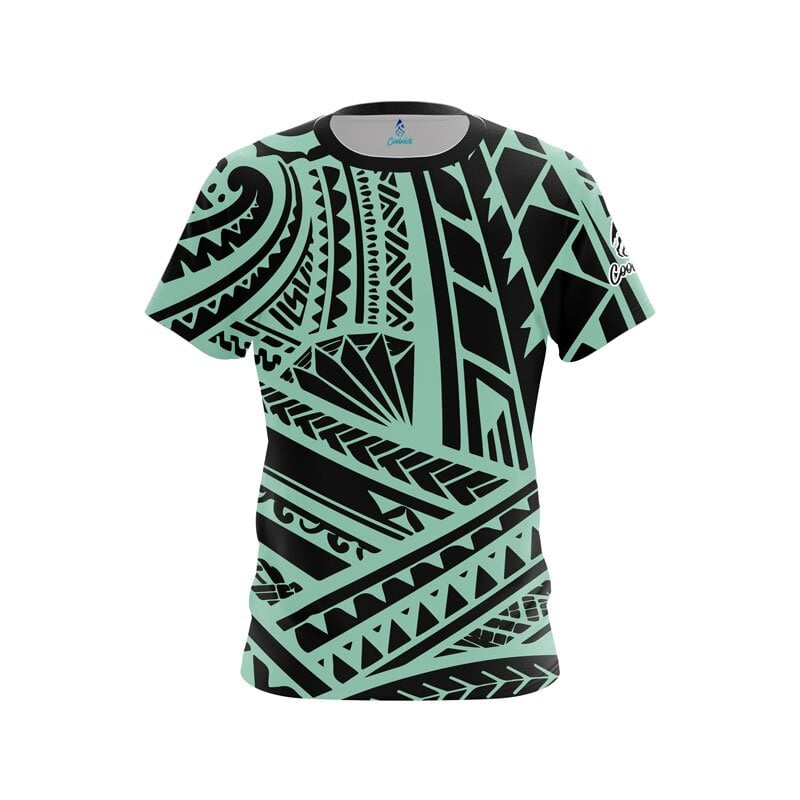 Aqua Tribe Semi-Custom CoolWick Bowling Jersey