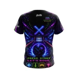 Alternative view of Game On Semi-Custom CoolWick Bowling Jersey