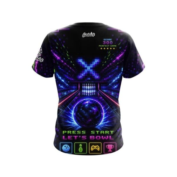 Game On Semi-Custom CoolWick Bowling Jersey - Image 2