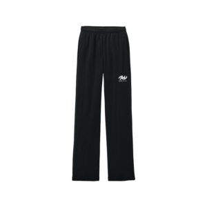 Motiv CoolWick Sponge Fleece Men's Bowling Sweatpants - Black