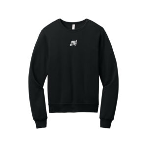 Swag CoolWick Sponge Fleece Men's Bowling Crewneck Sweatshirt - Black