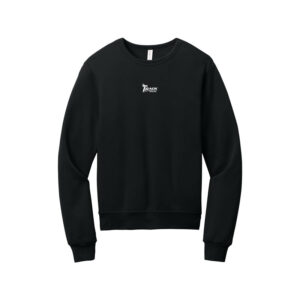 Track CoolWick Sponge Fleece Men's Bowling Crewneck Sweatshirt - Black