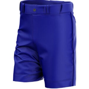 Blue CoolWick Bowling Shorts