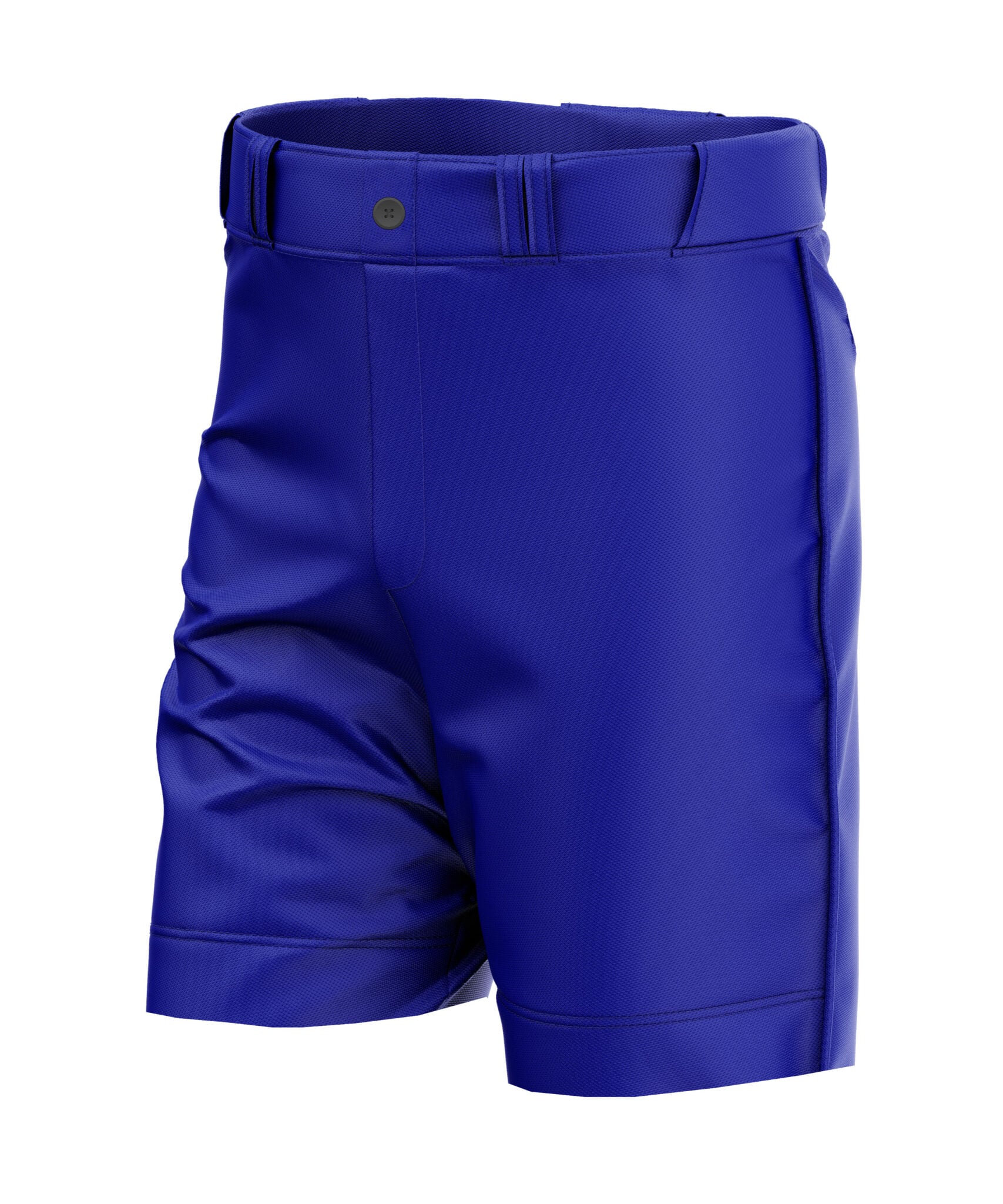 Blue CoolWick Bowling Shorts