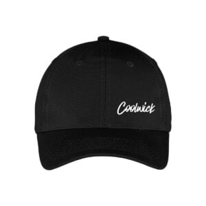 CoolWick CoolWick Six-Panel Twill Bowling Hat - Black