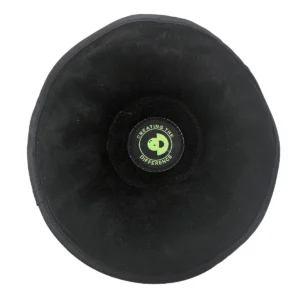 CtD BAM Velocity bowling ball cleaning pad in black, leather side