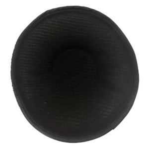 CtD BAM Velocity bowling ball cleaning pad in black, microfiber side