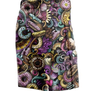 Doughnut Explosion CoolWick Bowling Shorts