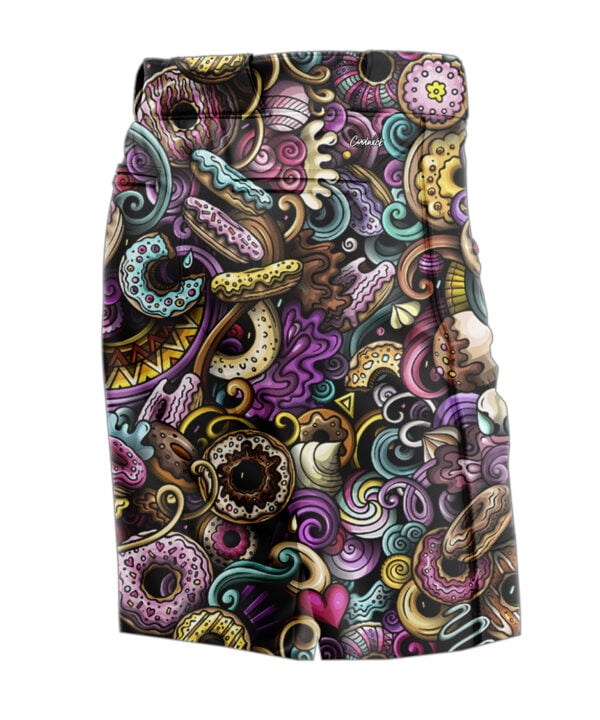 Doughnut Explosion CoolWick Bowling Shorts