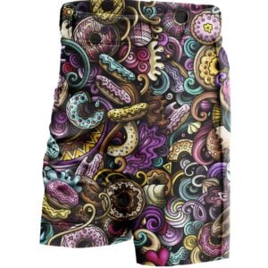 Doughnut Explosion CoolWick Bowling Shorts