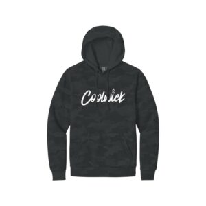 CoolWick CoolWick Camo Wash Men's Bowling Pullover Hoodie - Black