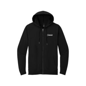 CoolWick CoolWick District Featherweight Full Zip Bowling Hoodie - Black