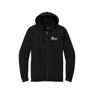 Track CoolWick District Featherweight Full Zip Bowling Hoodie - Black