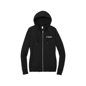 CoolWick CoolWick Women's District Featherweight Full Zip Bowling Hoodie - Black