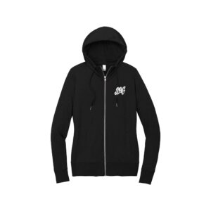 Swag CoolWick Women's District Featherweight Full Zip Bowling Hoodie - Black