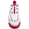 Top view of the Epic Apollo Dial Comfort Fire Red White Ghost bowling shoe showing the dial closure