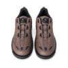 Pair of Epic Apollo Dial X Louis Brown right hand bowling shoes viewed head-on from the front, showing matching dial closures and cable lacing on both shoes.