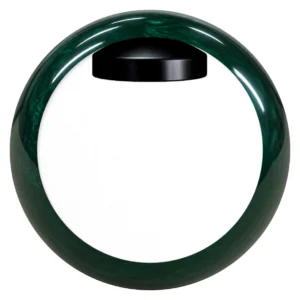 Cutaway view of the Epic Emerald Be Epic Bowling Ball showing its pancake core