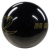 Epic Midnight Sparkle Be Epic bowling ball angled to show the e and Be Epic logos