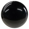 Back of the Epic Midnight Sparkle Be Epic bowling ball, black with fine sparkle