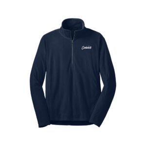 CoolWick CoolWick Men's Microfleece 1/2-Zip Bowling Pullover - True Navy