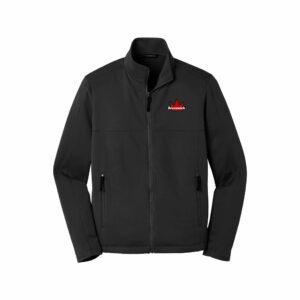 Brunswick CoolWick Men's Smooth Fleece Bowling Jacket - Black