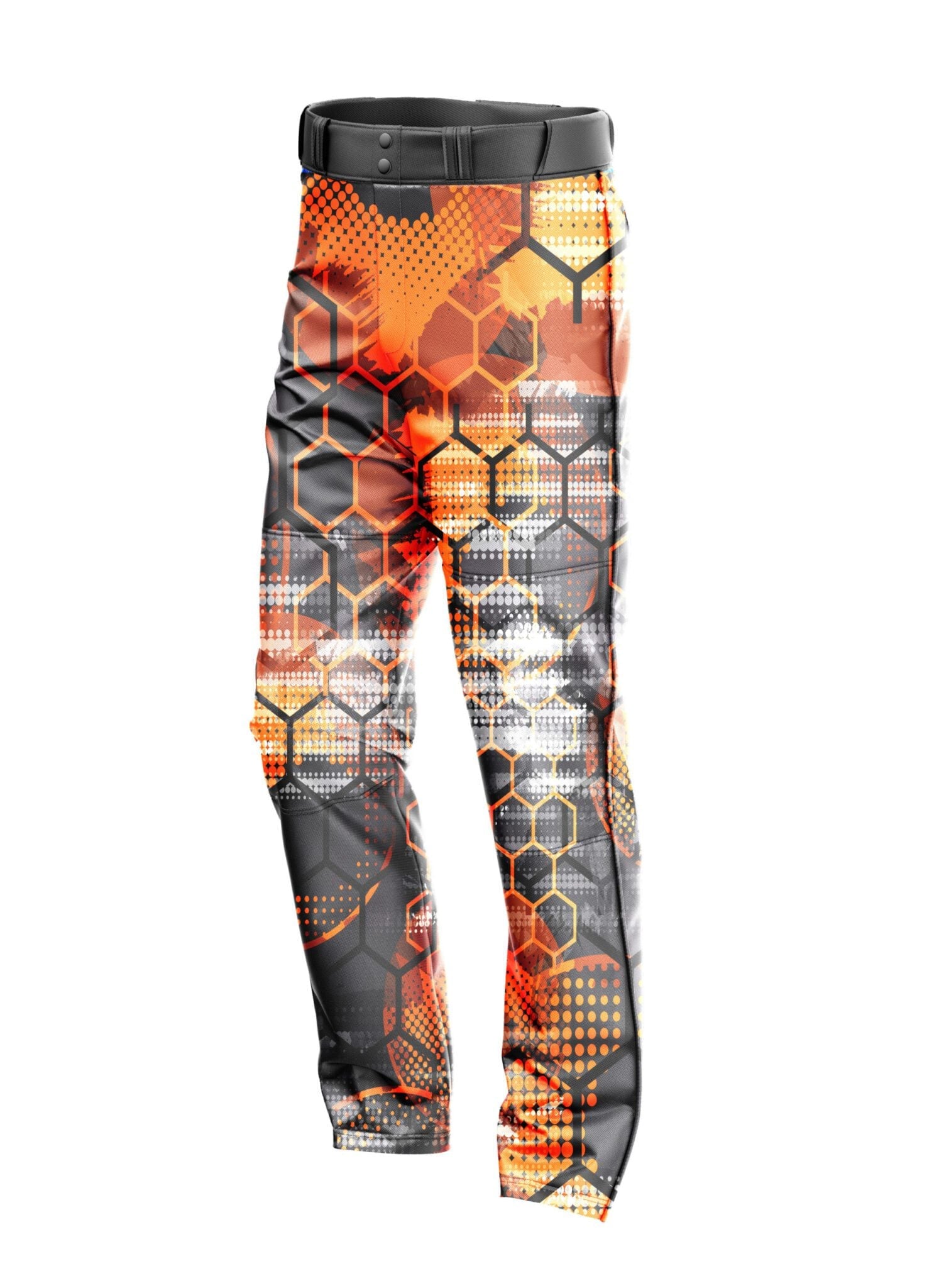 Fire Honeycomb CoolWick Bowling Pants
