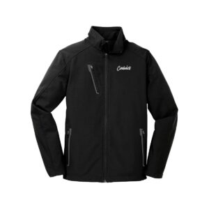 CoolWick CoolWick Men's Welded Soft Shell Bowling Jacket - Black