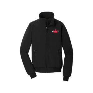 Brunswick CoolWick Soft Shell Bomber Bowling Jacket - Black