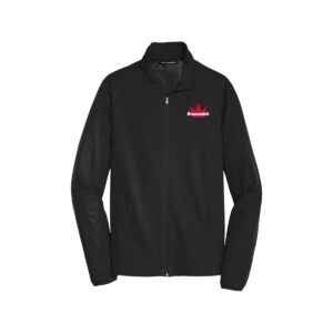 Brunswick CoolWick Men's Active Soft Shell Bowling Jacket - Deep Black