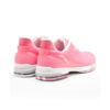 KR Strikeforce TPC Hype LT Pink Mesh LE bowling shoes, heel view