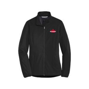 Brunswick CoolWick Women's Active Soft Shell Bowling Jacket - Deep Black