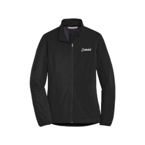 CoolWick CoolWick Women's Active Soft Shell Bowling Jacket - Deep Black