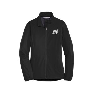 Swag CoolWick Women's Active Soft Shell Bowling Jacket - Deep Black