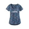 CoolWick CoolWick Women's OGIO Verge Scoop Neck Bowling Tee - Electric Blue Space Dye