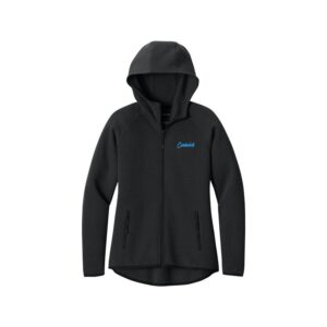 CoolWick CoolWick Women's Phenom Bowling Full Zip Hoodie - Black